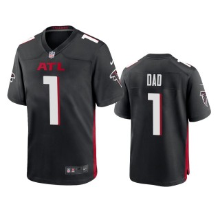Atlanta Falcons Dad Black 2021 Fathers Day Game Jersey
