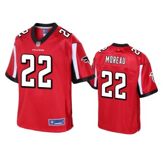 Atlanta Falcons Fabian Moreau Red Pro Line Jersey - Men's