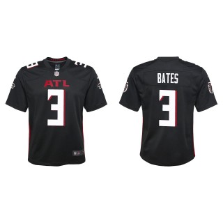Youth Jessie Bates III Falcons Black Game Jersey