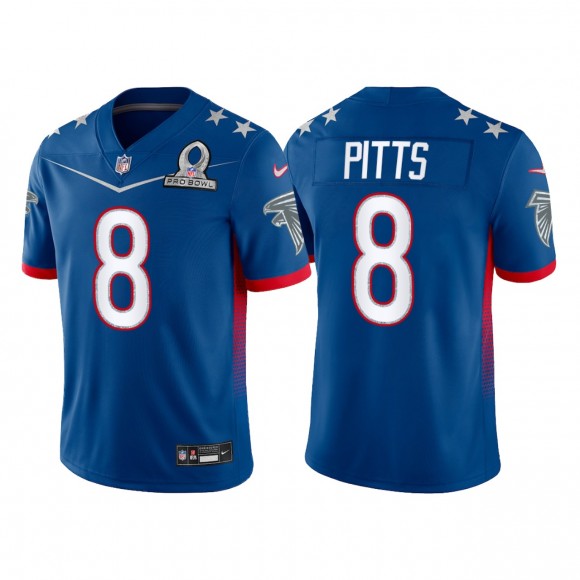 Kyle Pitts Falcons 2022 NFC Pro Bowl Game Jersey Royal