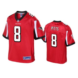 Atlanta Falcons Kyle Pitts Red Pro Line Jersey - Men's