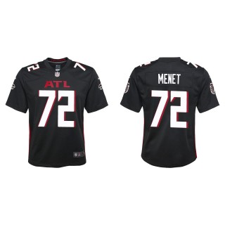 Youth Michal Menet Falcons Black Game Jersey