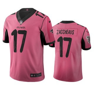 Atlanta Falcons Olamide Zaccheaus Pink City Edition Vapor Limited Jersey