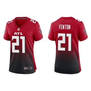 Women's Atlanta Falcons Rashad Fenton Red Alternate Game Jersey