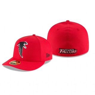 Atlanta Falcons Red Omaha Throwback Low Profile 59FIFTY Hat