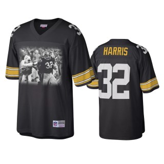 Pittsburgh Steelers Franco Harris Black The Immaculate Reception Jersey