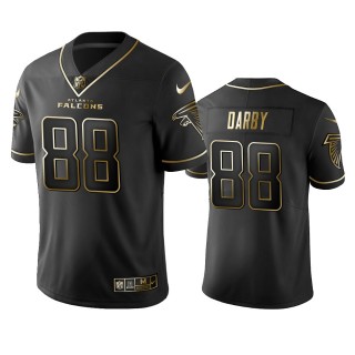 Frank Darby Falcons Black Golden Edition Vapor Limited Jersey
