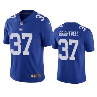 Gary Brightwell New York Giants Blue Vapor Limited Jersey