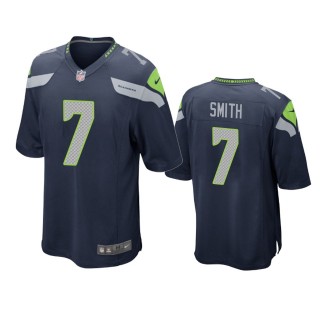 Seahawks Geno Smith College Navy Game Jersey