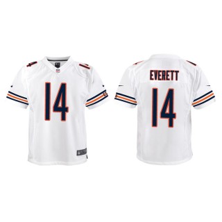 Youth Gerald Everett Bears White Game Jersey