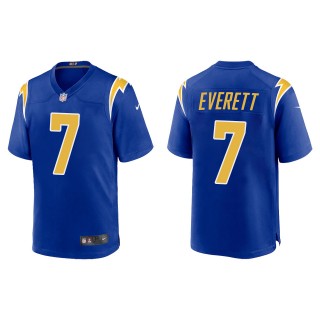 Men's Los Angeles Chargers Gerald Everett Royal Alternate Game Jersey