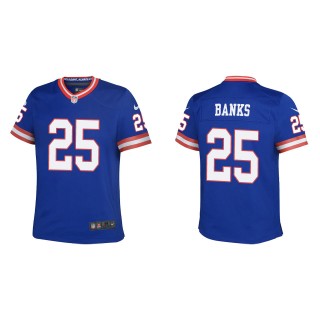 Youth Deonte Banks Giants Royal Classic Game Jersey