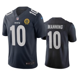 New York Giants Eli Manning Navy City Edition Vapor Limited Jersey