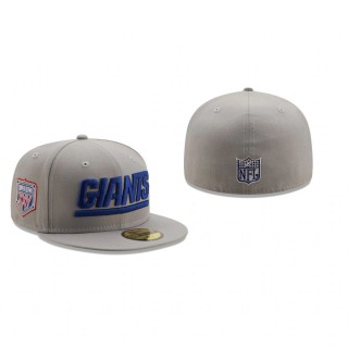 New York Giants Gray Super Bowl XXV Royal Undervisor 59FIFTY Fitted Hat