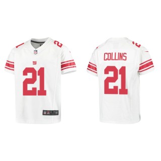 Youth New York Giants Landon Collins White Game Jersey