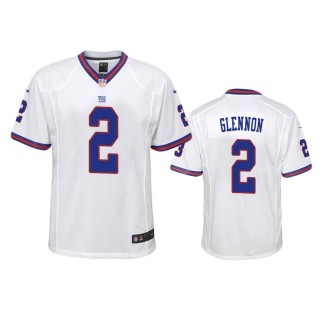 New York Giants Mike Glennon White Color Rush Game Jersey
