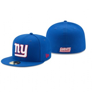 New York Giants Royal Omaha 59FIFTY Fitted Hat