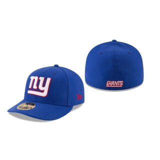 New York Giants Royal Omaha Low Profile 59FIFTY Structured Hat