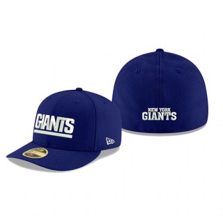 New York Giants Royal Omaha Throwback Low Profile 59FIFTY Hat
