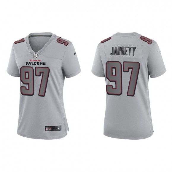 Grady Jarrett Women's Atlanta Falcons Gray Atmosphere Fashion Game Jersey