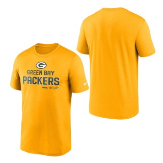 Green Bay Packers Gold Legend Community T-Shirt
