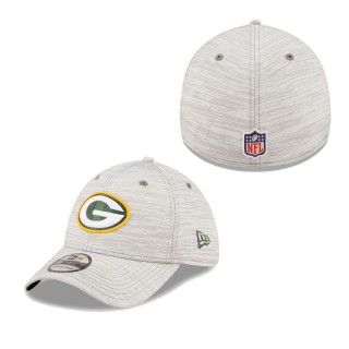 Men's Green Bay Packers Gray 2022 NFL Training Camp Official Coach 39THIRTY Flex Hat