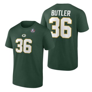 Men's Green Bay Packers LeRoy Butler Fanatics Branded Green Hall of Fame Name & Number T-Shirt