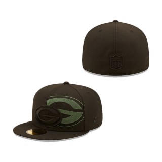 Green Bay Packers Logo Feature 59FIFTY Fitted Hat