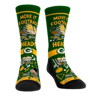 Green Bay Packers NFL x Nickelodeon Hey Arnold Crew Socks