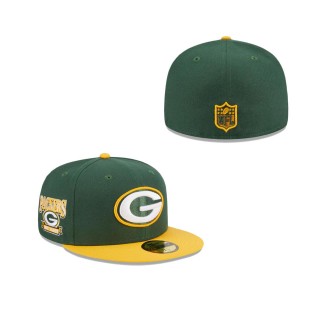 Green Bay Packers Throwback Hidden Fitted Hat
