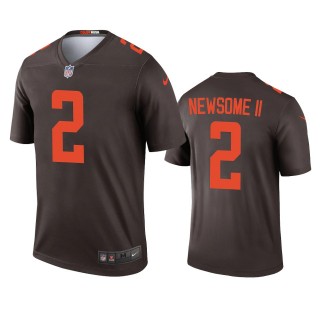 Cleveland Browns Greg Newsome II Brown Alternate Legend Jersey