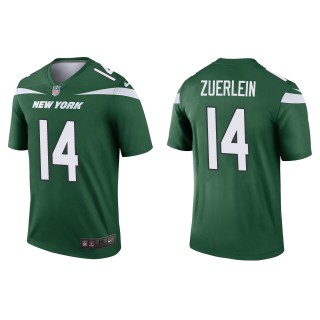 Men's New York Jets Greg Zuerlein Green Legend Jersey