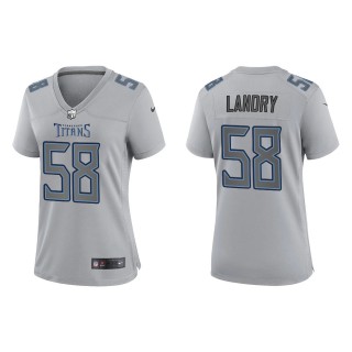 Harold Landry Women's Tennessee Titans Gray Atmosphere Fashion Game Jersey