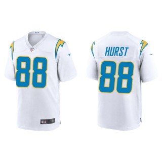 Men's Hayden Hurst Chargers White Game Jersey