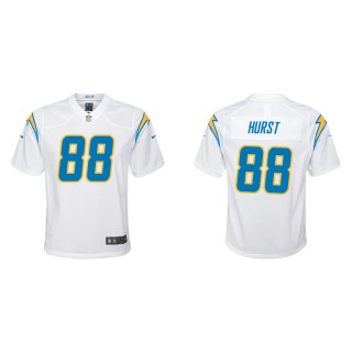 Youth Hayden Hurst Chargers White Game Jersey