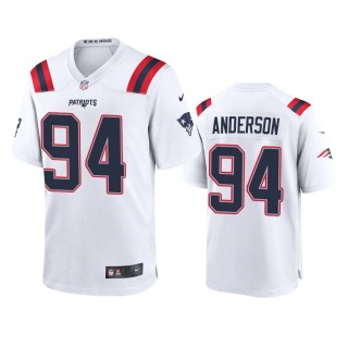 New England Patriots Henry Anderson White Game Jersey