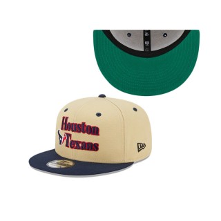 Houston Texans Retro 9FIFTY Snapback Hat