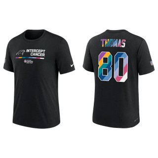 Ian Thomas Carolina Panthers Black 2022 NFL Crucial Catch Performance T-Shirt