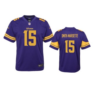 Minnesota Vikings Ihmir Smith-Marsette Purple Color Rush Game Jersey