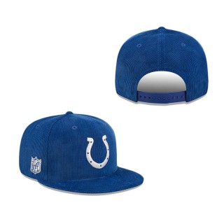 Indianapolis Colts Retro Corduroy 9FIFTY Snapback Hat