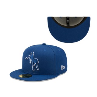 Men's Indianapolis Colts New Era Royal Elemental 59FIFTY Fitted Hat
