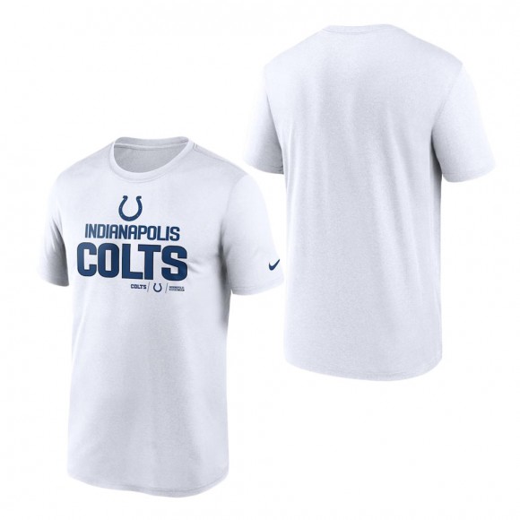 Indianapolis Colts White Legend Community T-Shirt