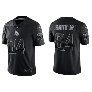 Irv Smith Jr. Minnesota Vikings Black Reflective Limited Jersey