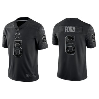 Isaiah Ford Indianapolis Colts Black Reflective Limited Jersey
