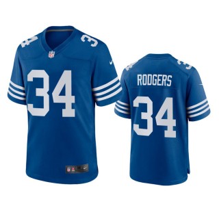Indianapolis Colts Isaiah Rodgers Royal Alternate Game Jersey