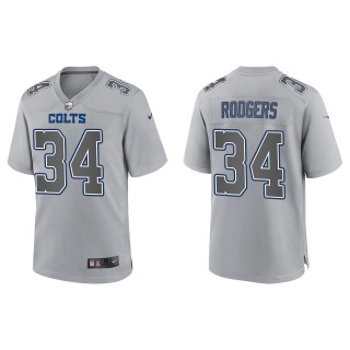 Isaiah Rodgers Men's Indianapolis Colts Gray Atmosphere Fashion Game Jersey