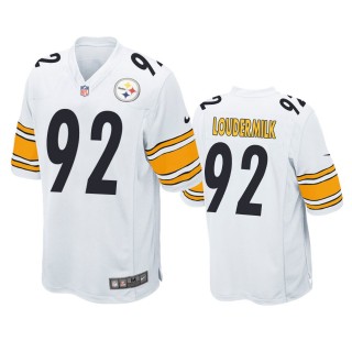 Pittsburgh Steelers Isaiahh Loudermilk White Game Jersey