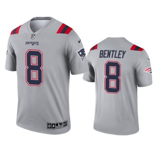 New England Patriots Ja'Whaun Bentley Gray Inverted Legend Jersey