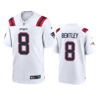 New England Patriots Ja'Whaun Bentley White Game Jersey