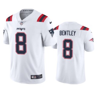 Ja'Whaun Bentley New England Patriots White Vapor Limited Jersey